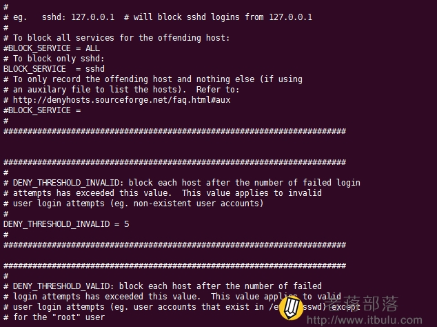 Linux VPS安装DenyHosts自动屏蔽阻止SSH端口可疑扫描IP地址