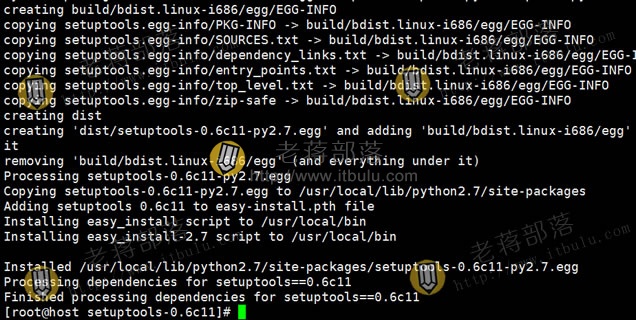 Linux系统执行Python安装setuptools工具方法