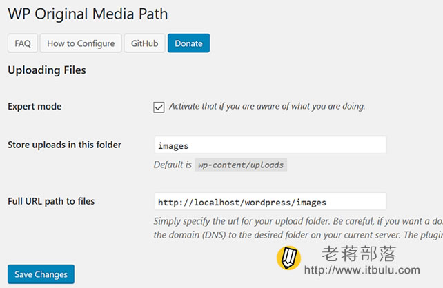 利用WP Original Media Path插件修改WordPress媒体文件路径