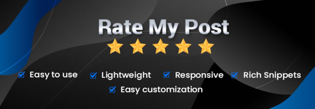 利用Rate my Post插件实现WordPress网站添加星级评分功能