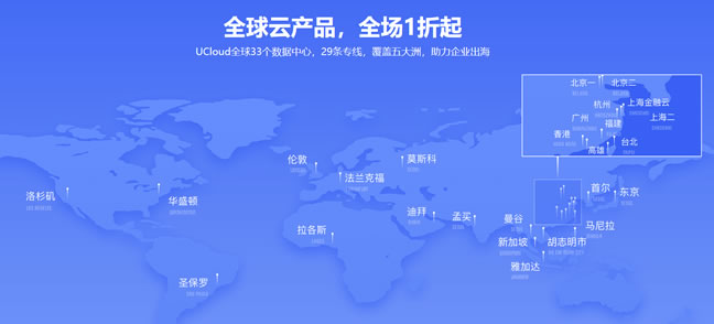 UCloud优刻得香港服务器新人限购最低3年付450元