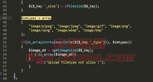 解决DedeCMS上传图片出现"Upload filetype not allow"错误提示