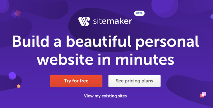 NameCheap SiteMaker自助搭建个人网页站点（体验是否值得选择）