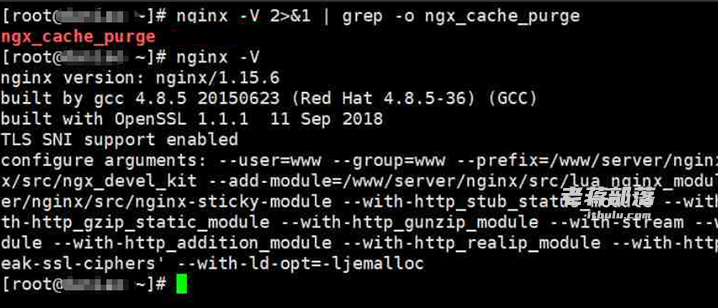 安装Nginx ngx_cache_purge模块