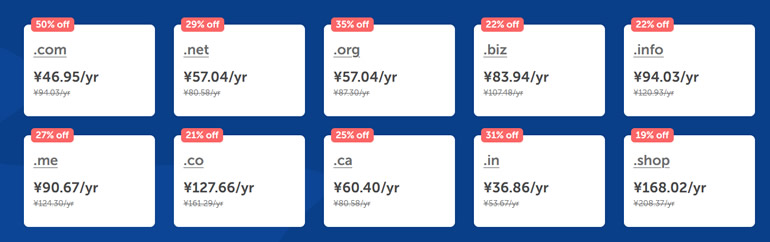 NameCheap 域名转让折扣概览。   域名转移至 NameCheap 可获得高达 50% 的折扣代码