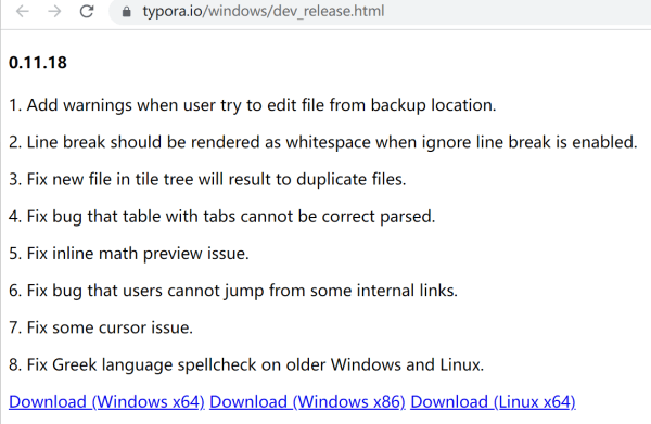 收费前Typora旧版本免费版下载和选择建议