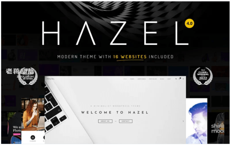 Hazel - 干净的极简主义多功能WordPress主题