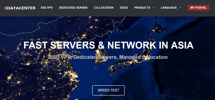 KDataCenter韩国本土服务器商 韩国原生IP云服务器和独立服务器