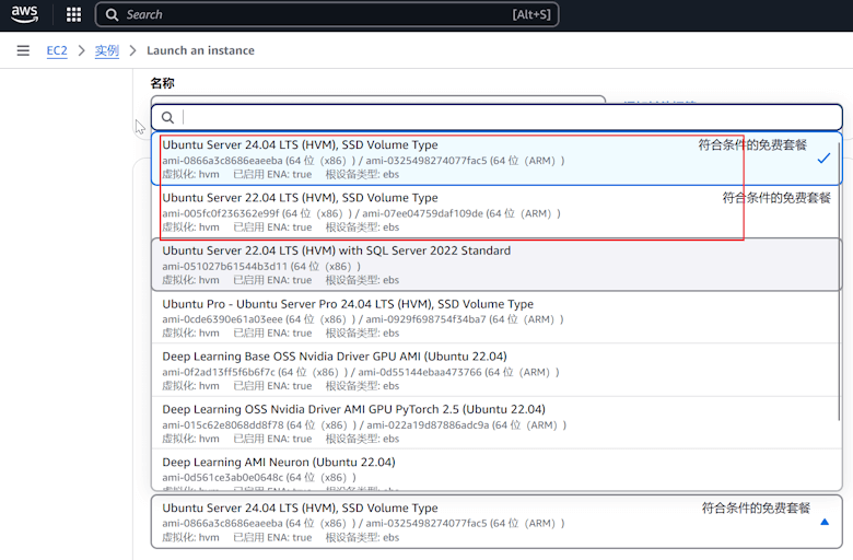 亚马逊云免费EC2服务器安装Linux镜像登录SSH过程 - 第3张