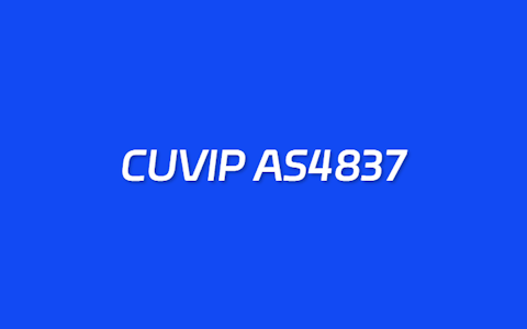 4个好用的联通VPS线路推荐 CUVIP AS4837网络