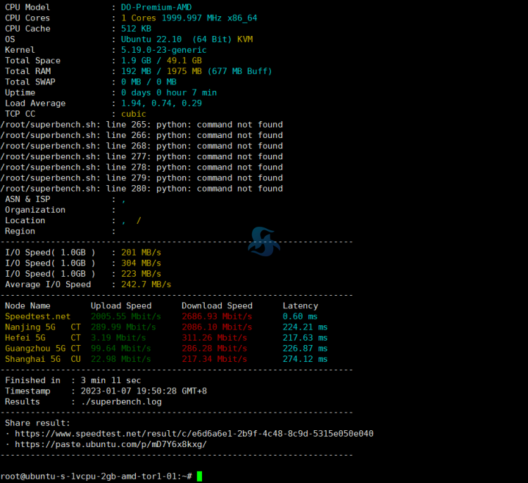 加拿大VPS机房计划选哪个?DigitalOcean 加拿大云服务器怎么样测评介绍