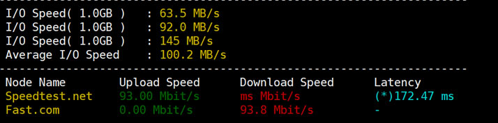 HostDare 洛杉矶CN2 GIA线路VPS主机速度和性能评测
