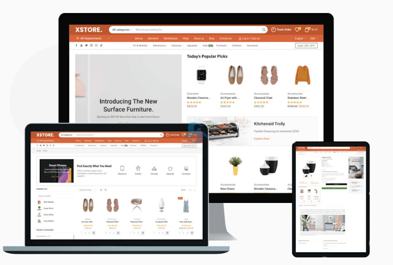 10款适合外贸B2C的WordPress商城主题推荐