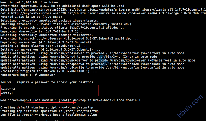 搬瓦工VPS搭建轻便可视化VNC界面演示过程 一样可以打开浏览器