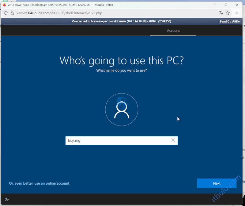 利用搬瓦工VPS Mount ISO功能部署内置Windows系统镜像