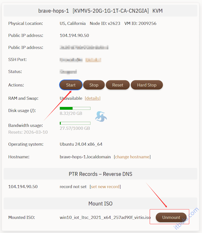 利用搬瓦工VPS Mount ISO功能部署内置Windows系统镜像