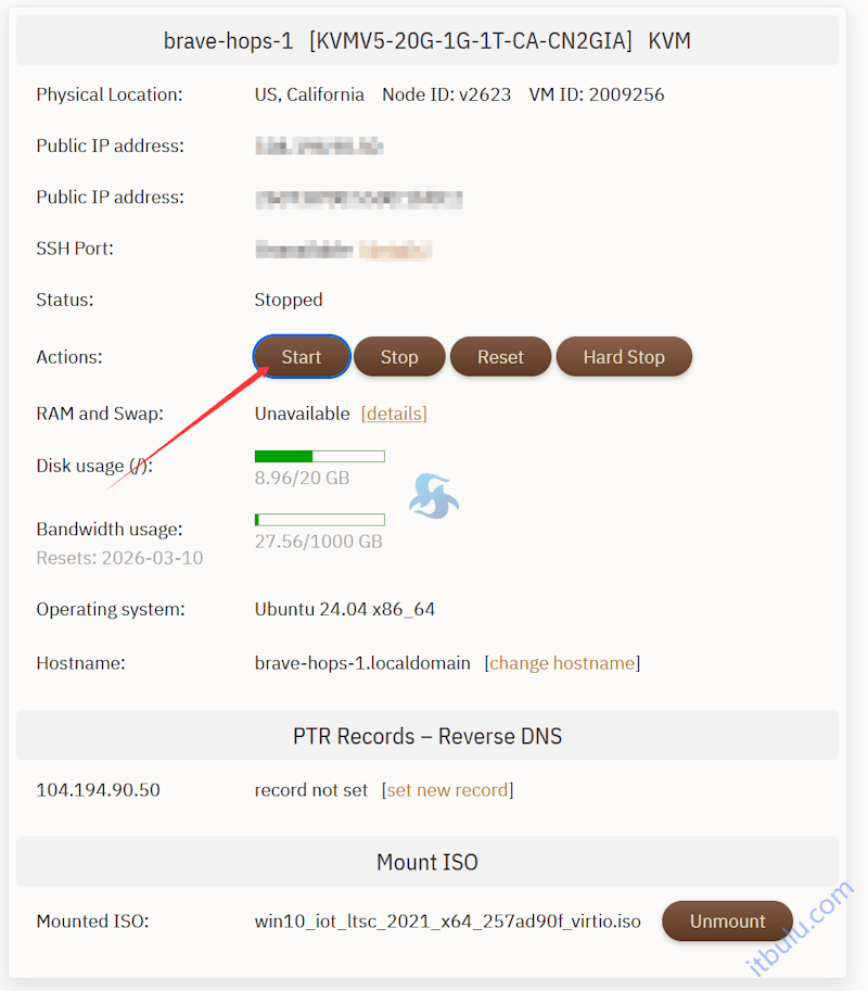 利用搬瓦工VPS Mount ISO功能部署内置Windows系统镜像