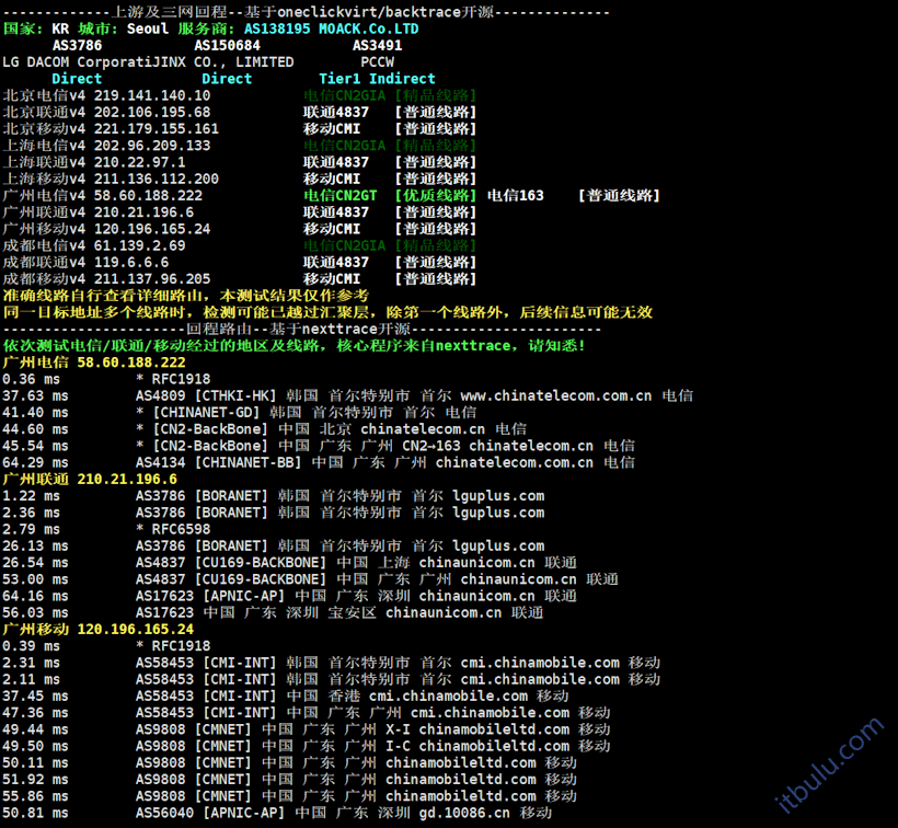 HostYun 韩国首尔高宽VPS评测 三网直连线路 低至月付25元