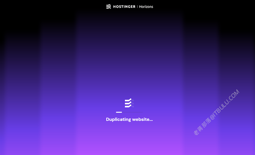 体验Hostinger Horizons智能可视化部署网站 支持对话辅助修改
