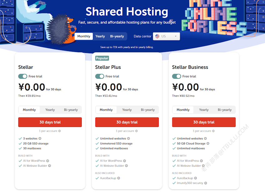 体验NameCheap免费一个月Shared Hosting虚拟主机 采用cPanel面板管理